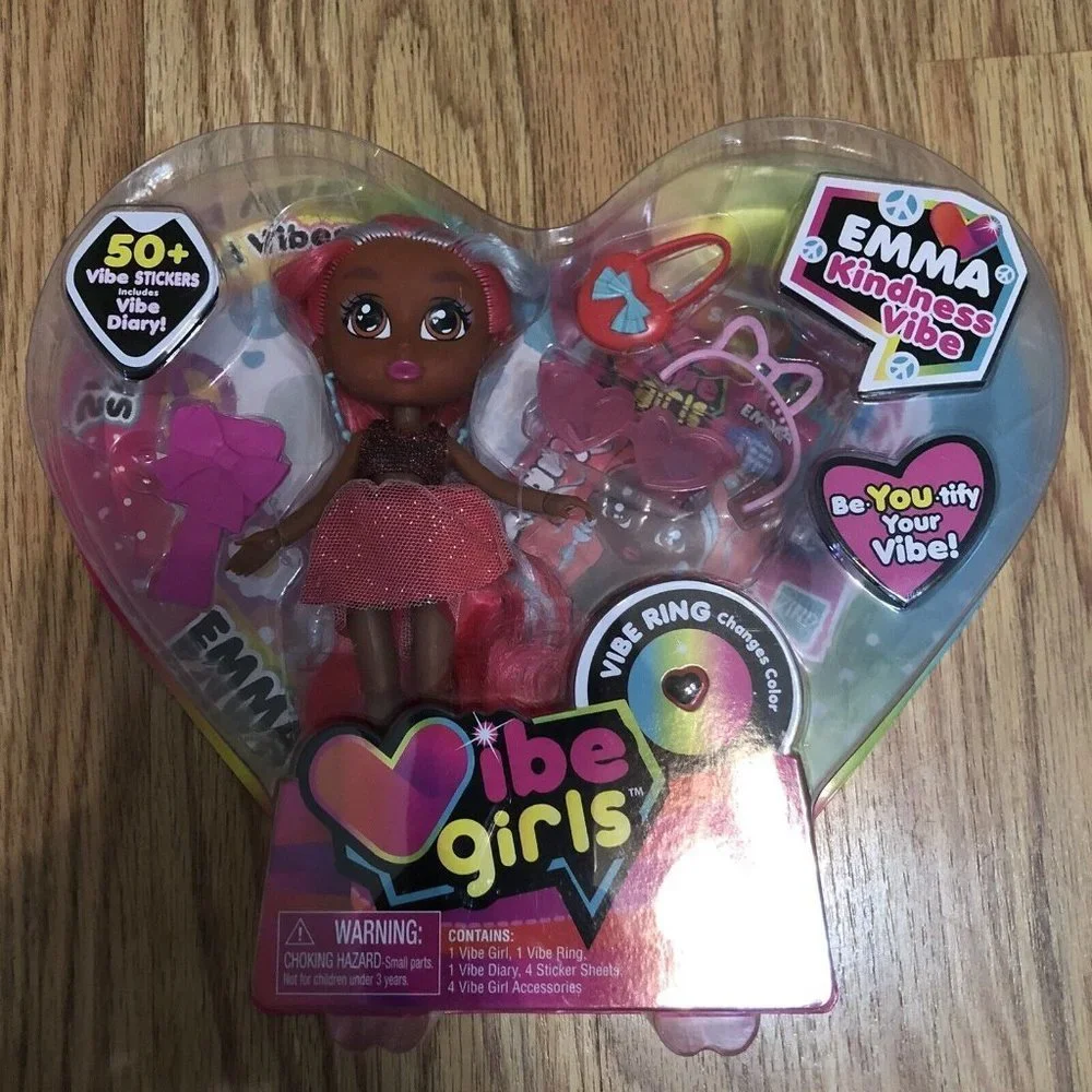 Vibe Girls Emma Doll Including 50 Stickers and kindness Vibe Diary *NEW*